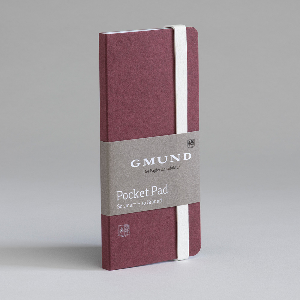 Gmund Pocket Pad - merlot