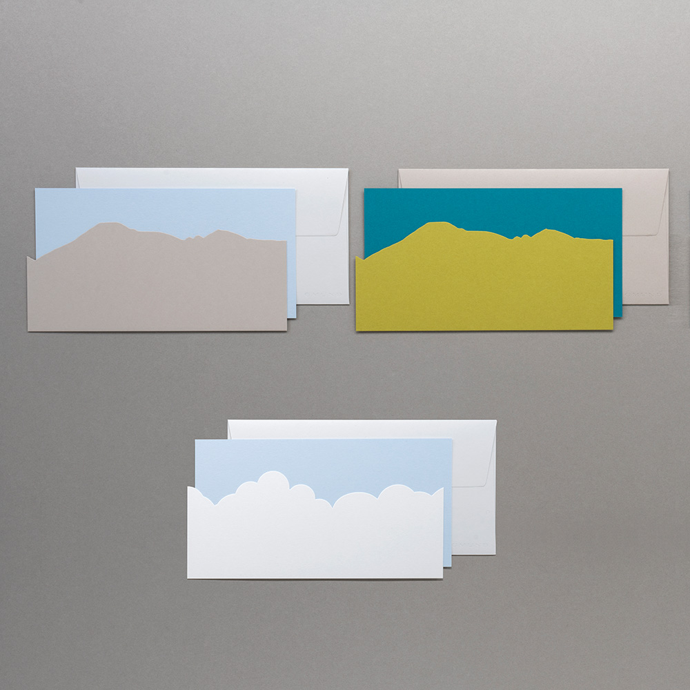 Compliment Card Set (2x) - Cloud pastell