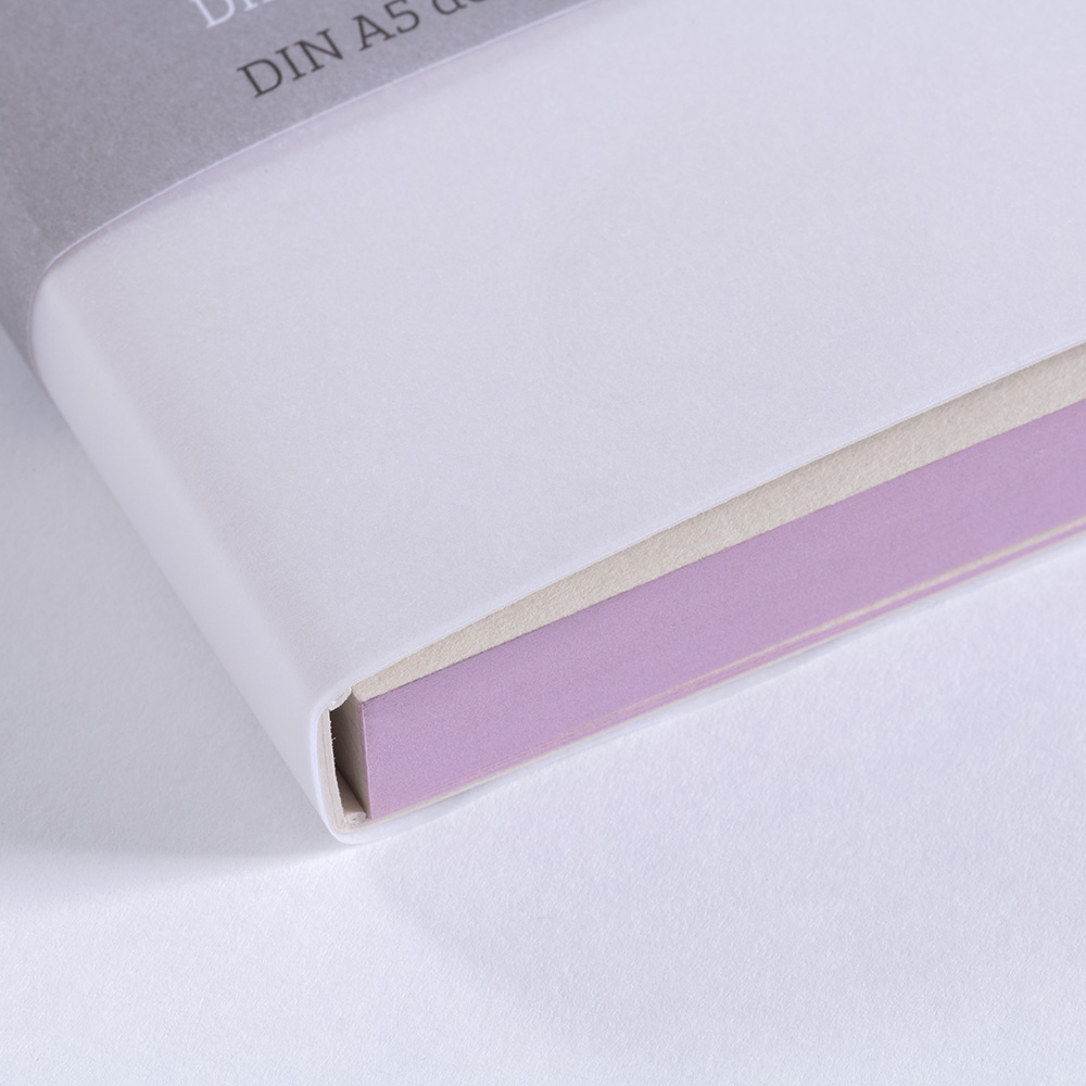 Gmund Color Edge Notizblock - Lavendel