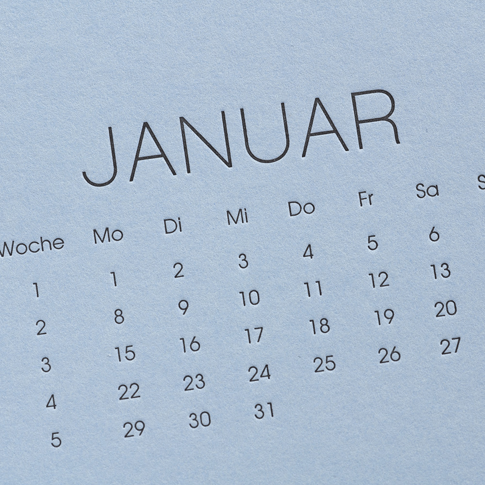 DIY Kalender 2024 - Twelve months
