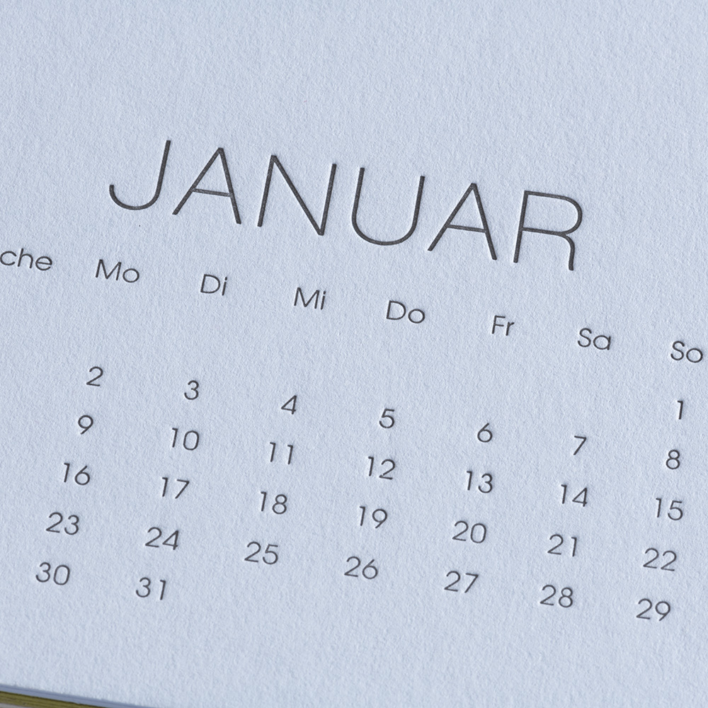 Gmund DIY Kalender 2023 - Four Seasons