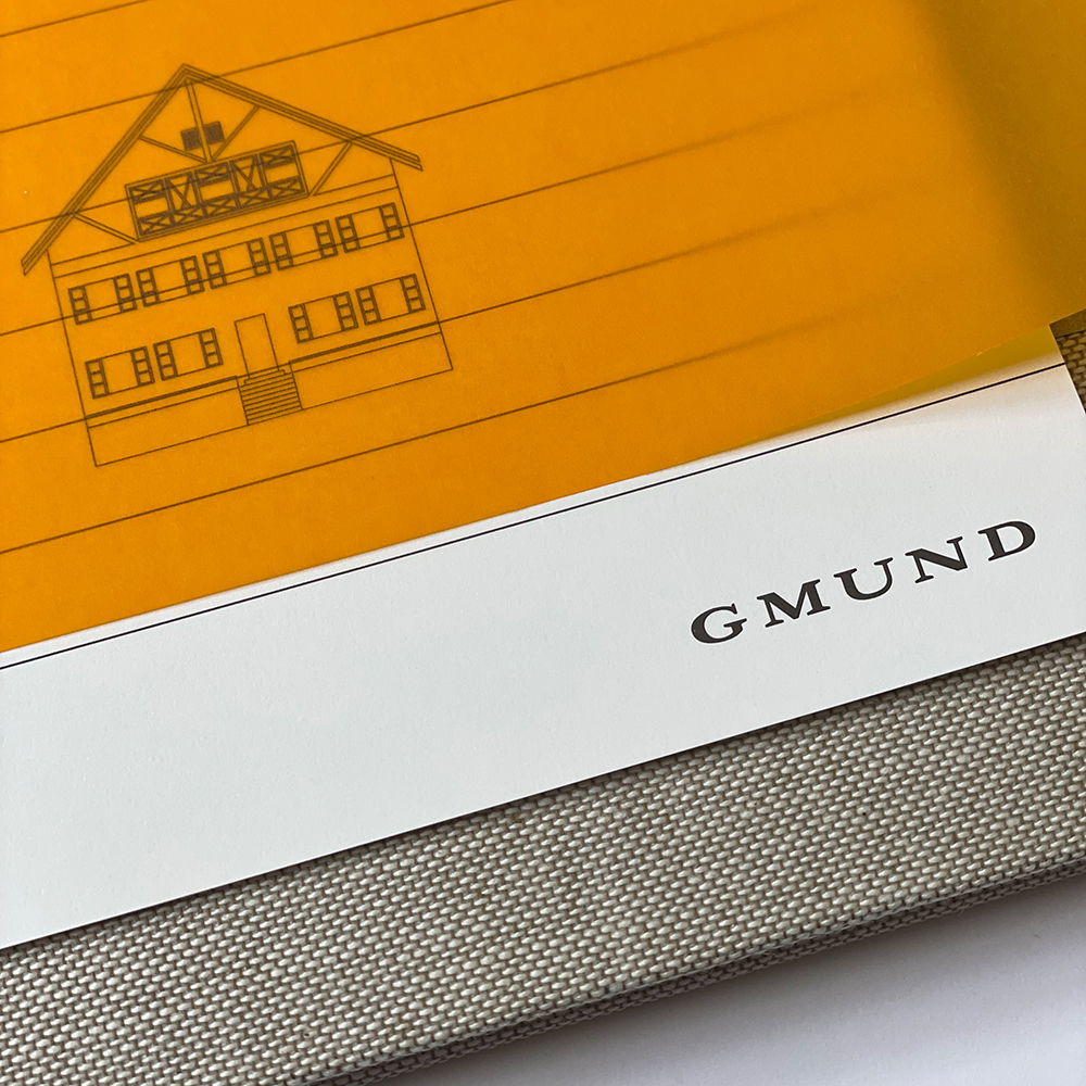 Gmund Projektbuch Leinen - Midi+ pure