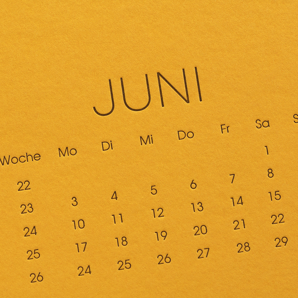 DIY Kalender 2024 - Twelve months
