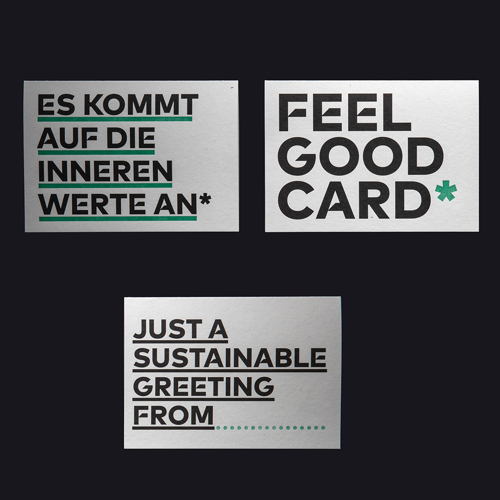 Grußkarte Hanf - FEEL GOOD CARD