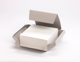 Cube L - deckle edged paper