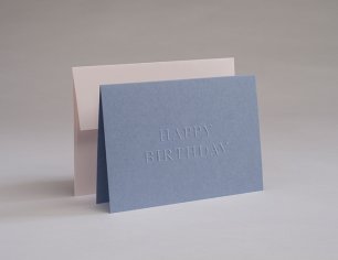 Grußkarte Deeply Impressed - Happy Birthday
