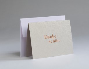 Grußkarte Heather - Dankeschön