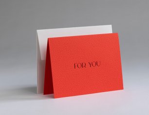 Grußkarte Heather - For you