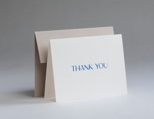 Grußkarte Heather - Thank you