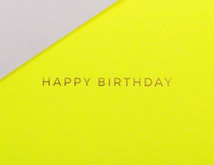 Little Color Notes - Happy Birthday