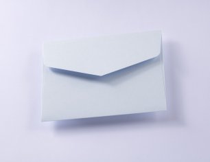 Gift packaging envelope, Size S - Hellblau
