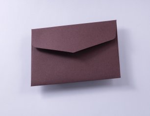 Gift packaging envelope, Size S - Merlot