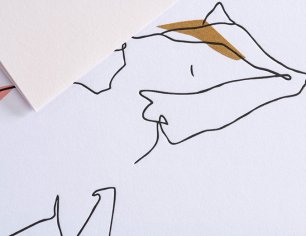 Grußkarte CharakTiere - Frechdachs