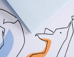 Grußkarte CharakTiere - Schlauer Fuchs