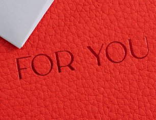 Grußkarte Heather - For you