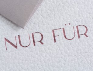 Grußkarte Heather - NUR FÜR DICH