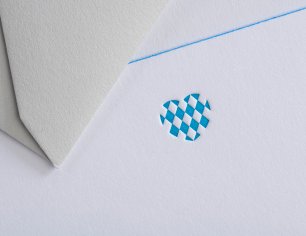 Grußkarte Icon - Bayerisches Herz