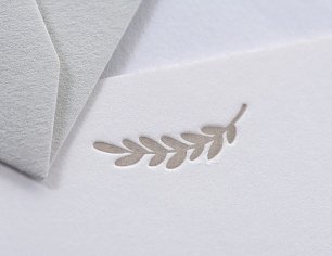 Grußkarte Icon - Zweig