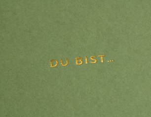 Little Color Notes - Du bist...