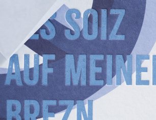 Grußkarte Bavaria - Du bist des Soiz