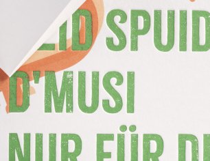 Grußkarte Bavaria - Heid spuid d'Musi nur für di