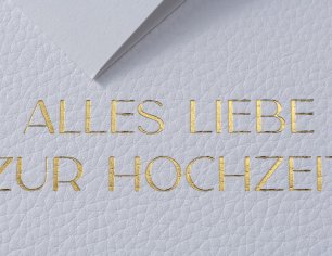 Grußkarte Heather - Alles Liebe zur Hochzeit