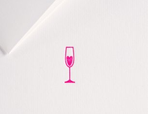 Grußkarte Symbol - Cheers