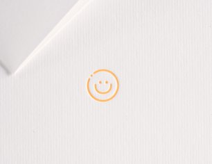 Grußkarte Symbol - Smile