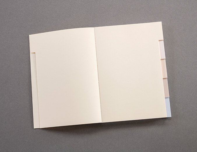 Gmund Registerbook - FiveColors grey Gmund Registerbook - FiveColors grey