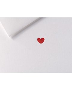 Greeting Card - Red Heart