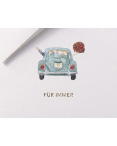Grußkarte Für Immer - Honeymoon