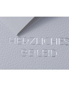 Greeting card Heather - Herzliches Beileid