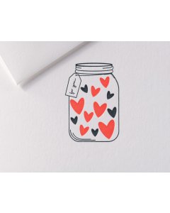Greeting Card Letterpress² - Merci