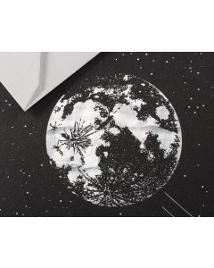 Greeting Card Universe A5 - Moon